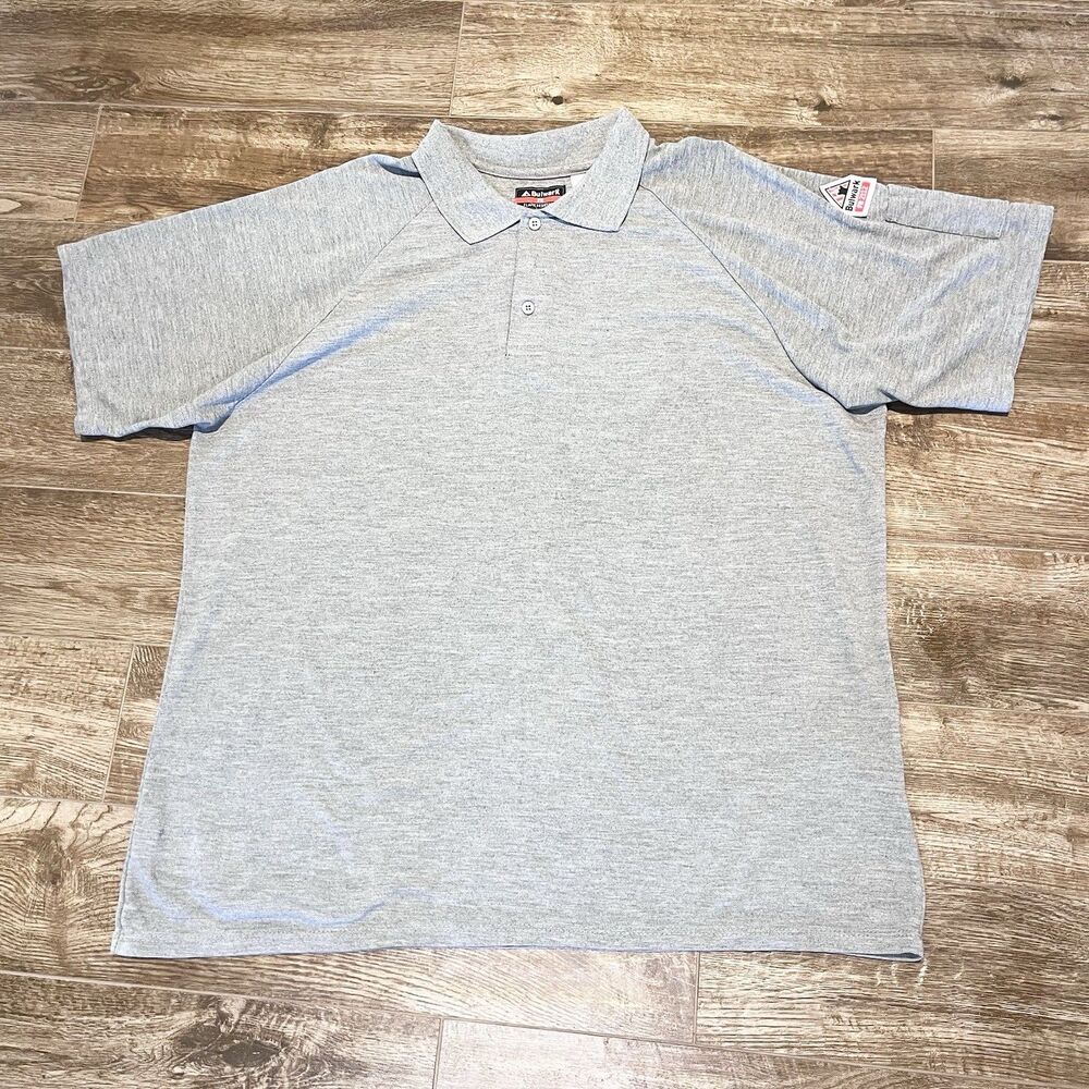 Bulwark FR Polo Shirt Flame Resistant Short Sleeve 2112 Men’s 2XL XXL